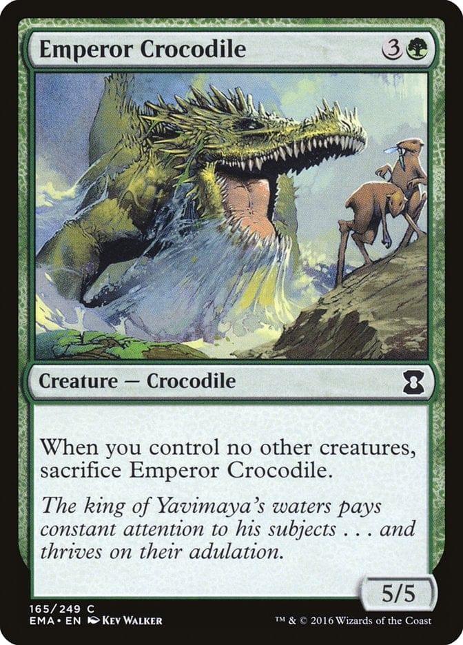Magic: The Gathering MTG Single Emperor Crocodile [Eternal Masters]