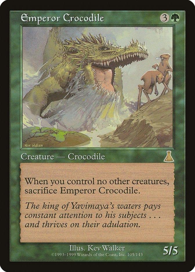 Magic: The Gathering MTG Single Emperor Crocodile [Urza's Destiny]