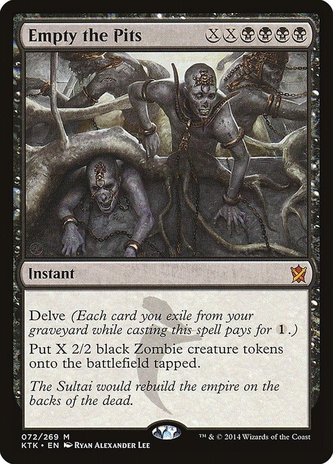 Magic: The Gathering MTG Single Empty the Pits [Khans of Tarkir]