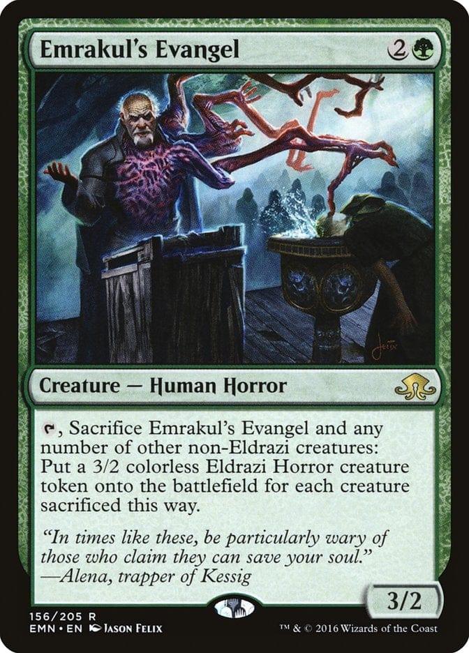 Magic: The Gathering MTG Single Emrakul's Evangel [Eldritch Moon]