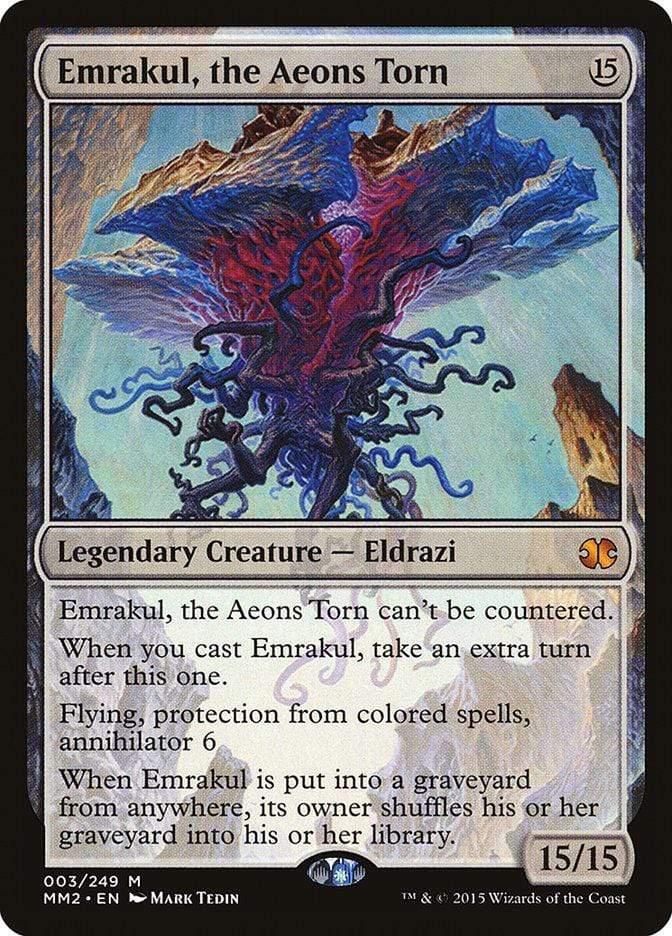 Magic: The Gathering MTG Single Emrakul, the Aeons Torn [Modern Masters 2015]