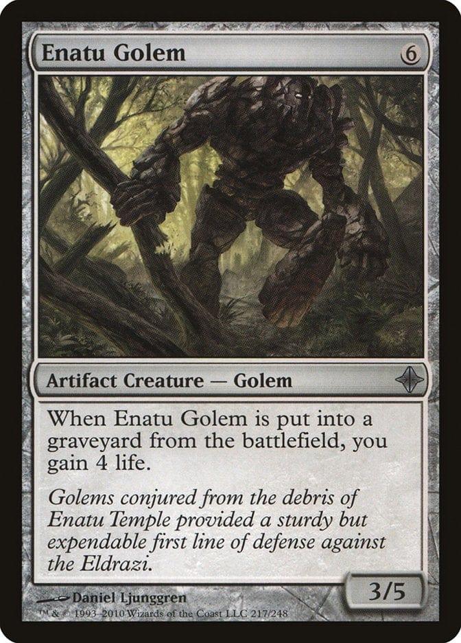 Magic: The Gathering MTG Single Enatu Golem [Rise of the Eldrazi]