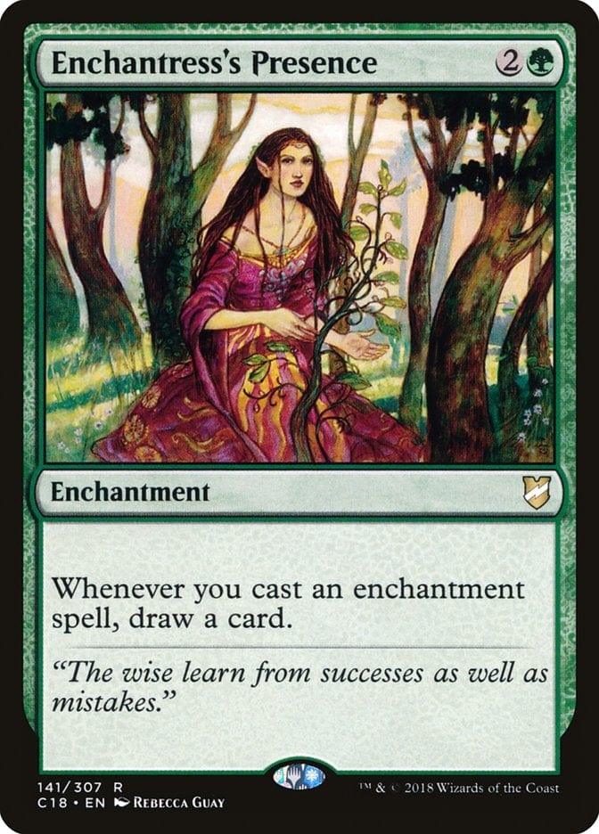 Magic: The Gathering MTG Single Enchantress's Presence [Commander 2018]
