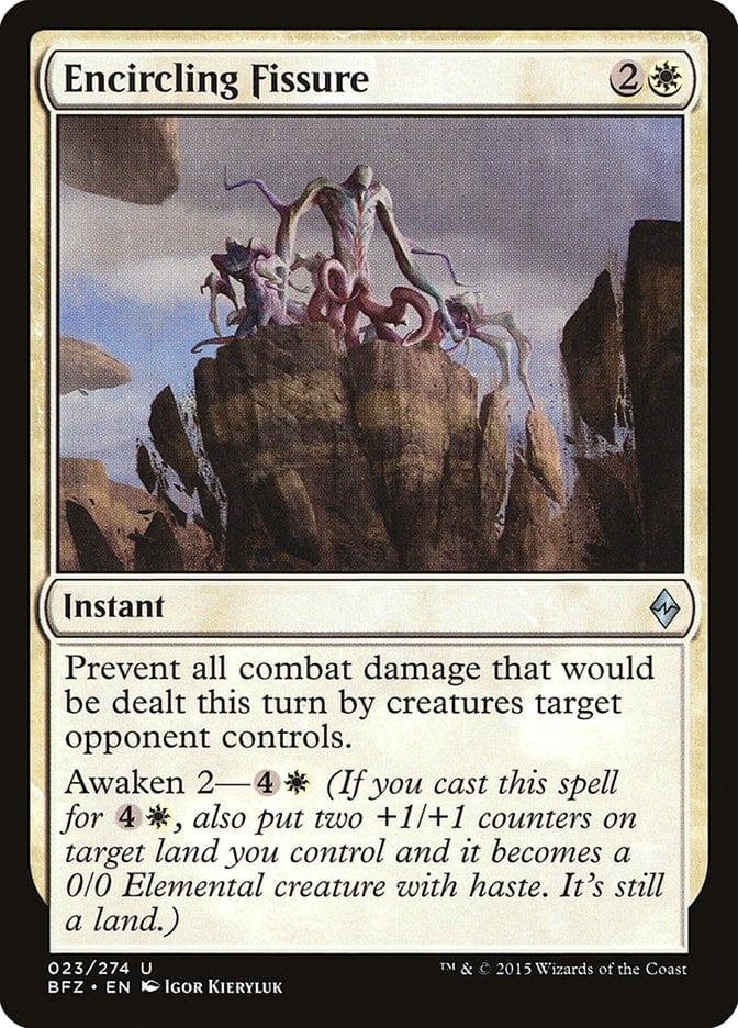 Magic: The Gathering MTG Single Encircling Fissure [Battle for Zendikar]