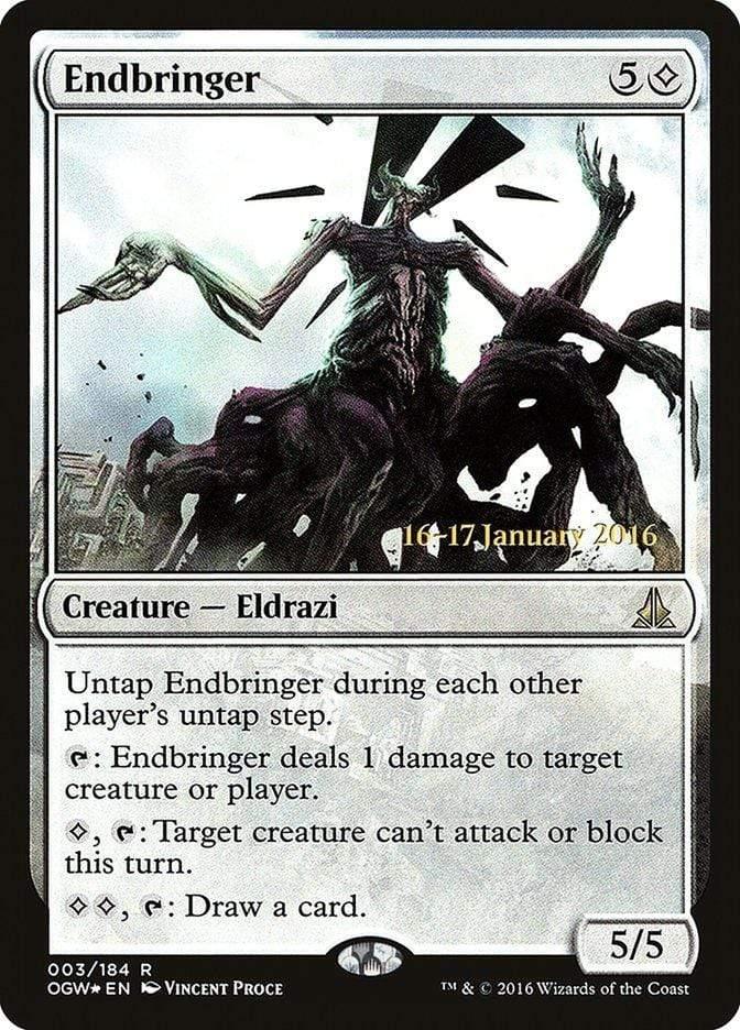 Magic: The Gathering MTG Single Endbringer [Oath of the Gatewatch Prerelease Promos]