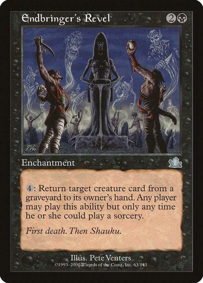 Magic: The Gathering MTG Single Endbringer's Revel [Prophecy]