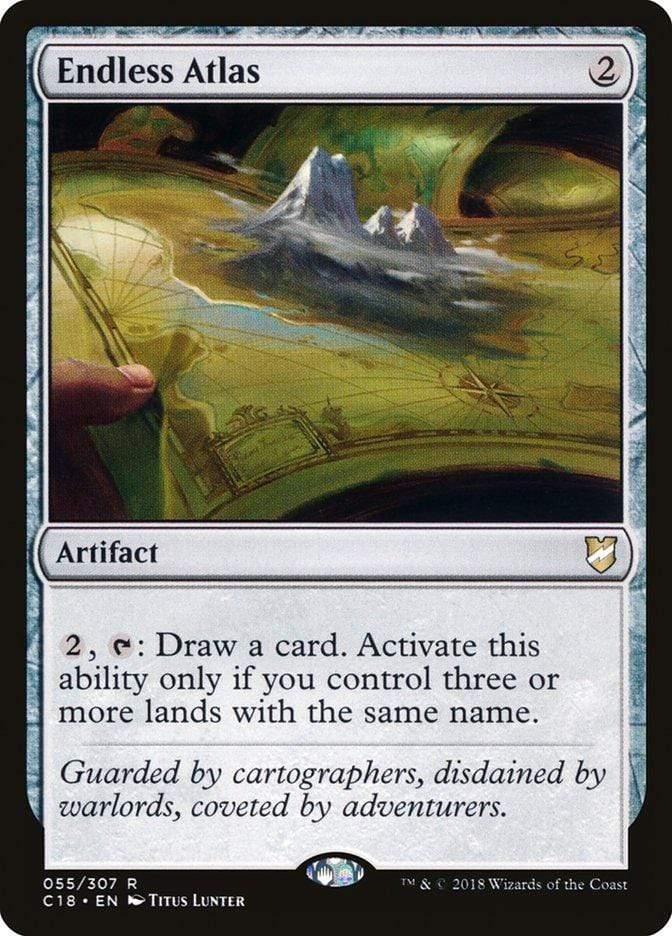 Magic: The Gathering MTG Single Endless Atlas [Commander 2018]