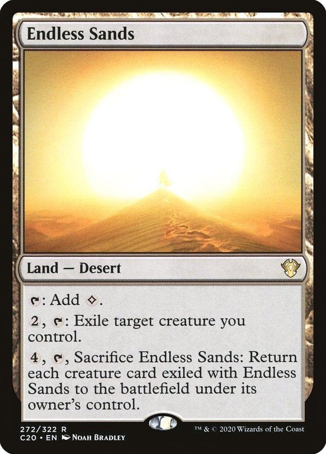Magic: The Gathering MTG Single Endless Sands [Commander 2020]