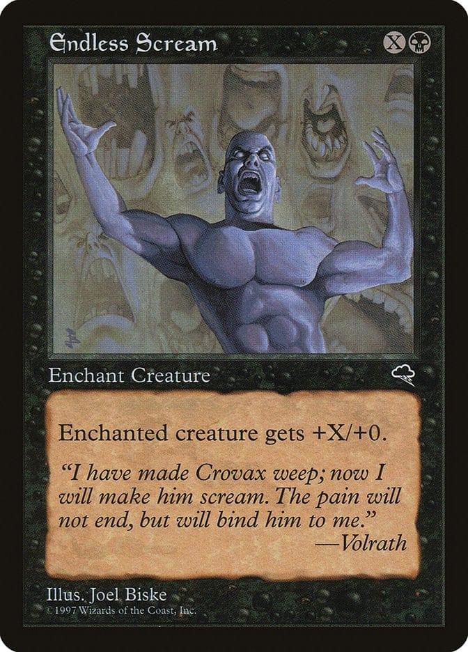 Magic: The Gathering MTG Single Endless Scream [Tempest]