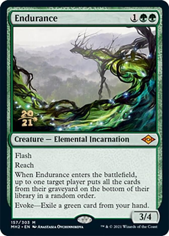 Magic: The Gathering MTG Single Endurance [Modern Horizons 2 Prerelease Promos]