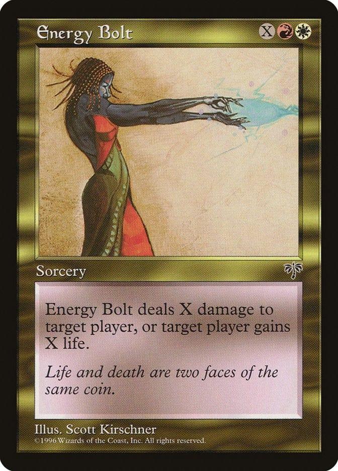 Magic: The Gathering MTG Single Energy Bolt [Mirage]