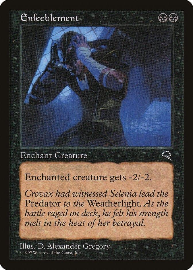 Magic: The Gathering MTG Single Enfeeblement [Tempest]