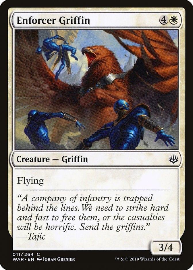 Magic: The Gathering MTG Single Enforcer Griffin [War of the Spark]