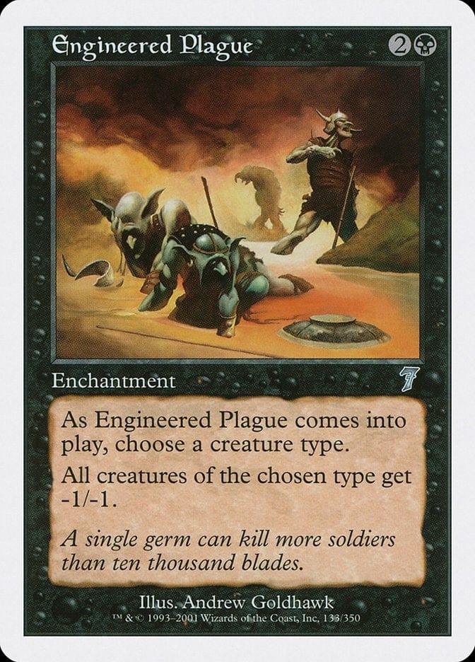 Magic: The Gathering MTG Single Engineered Plague [Seventh Edition]