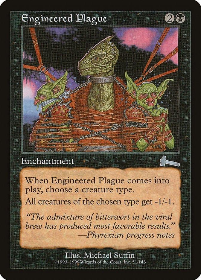 Magic: The Gathering MTG Single Engineered Plague [Urza's Legacy]