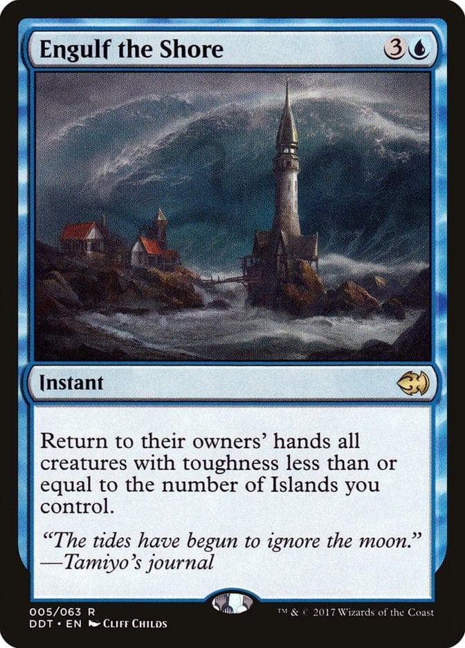 Magic: The Gathering MTG Single Engulf the Shore [Duel Decks: Merfolk vs. Goblins]