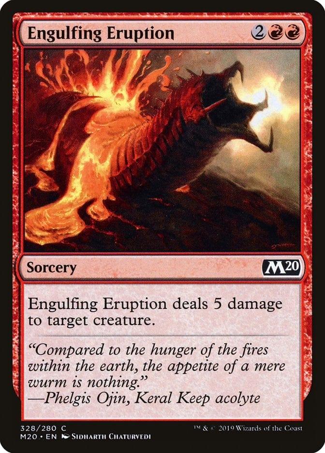 Magic: The Gathering MTG Single Engulfing Eruption [Core Set 2020]