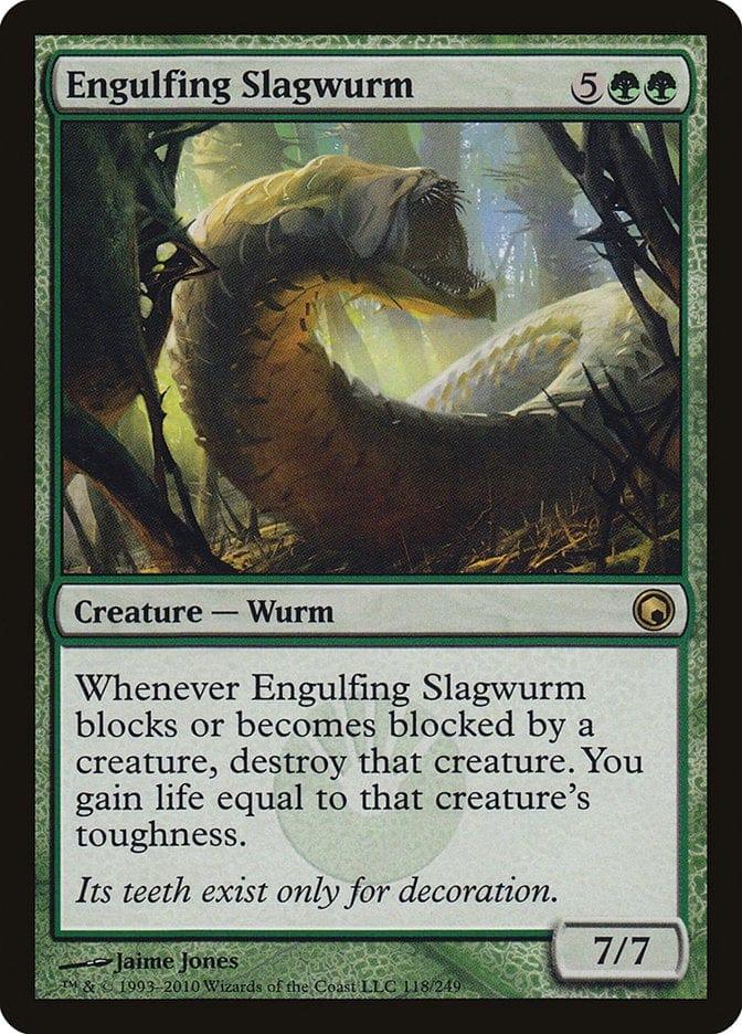 Magic: The Gathering MTG Single Engulfing Slagwurm [Scars of Mirrodin]