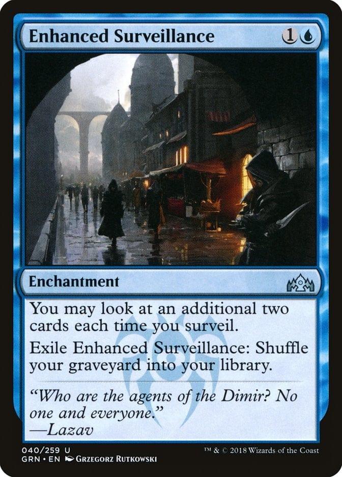 Magic: The Gathering MTG Single Enhanced Surveillance [Guilds of Ravnica]