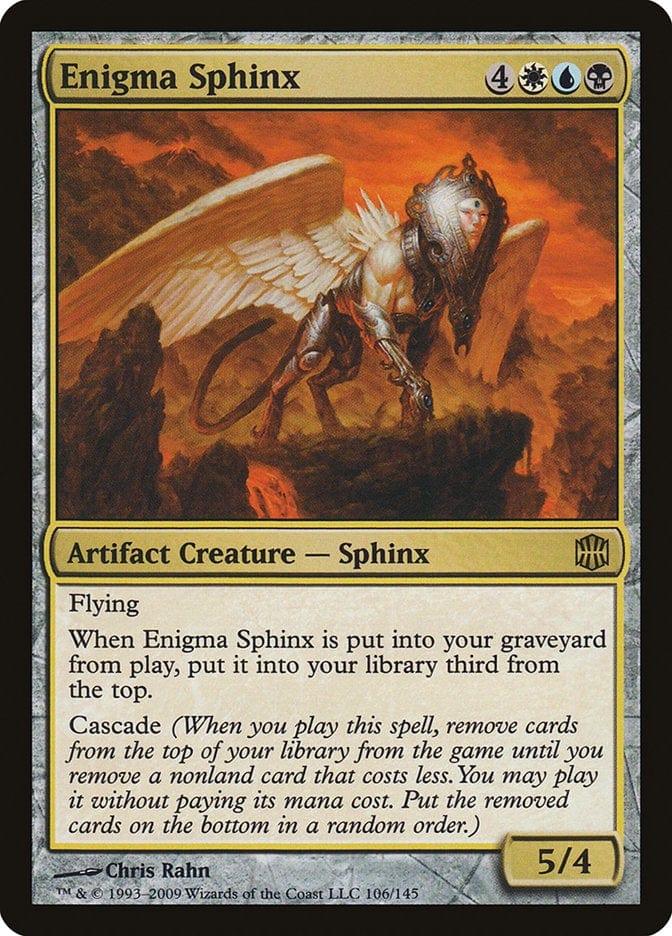 Magic: The Gathering MTG Single Enigma Sphinx [Alara Reborn]