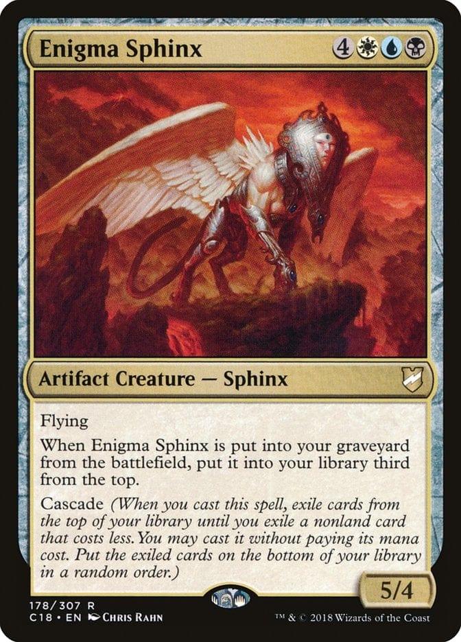 Magic: The Gathering MTG Single Enigma Sphinx [Commander 2018]