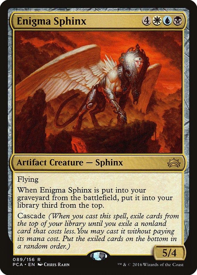 Magic: The Gathering MTG Single Enigma Sphinx [Planechase Anthology]