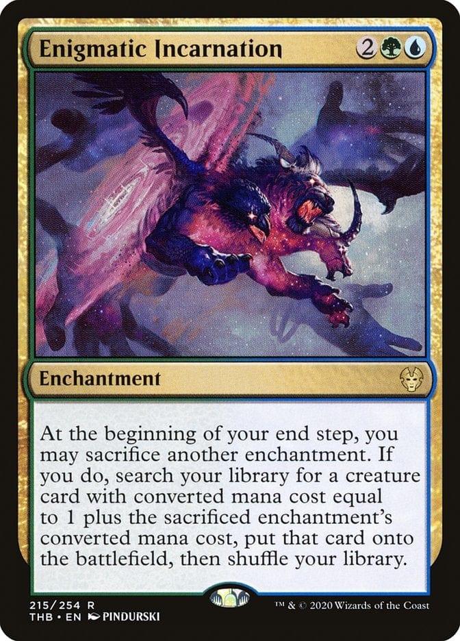 Magic: The Gathering MTG Single Enigmatic Incarnation [Theros Beyond Death]