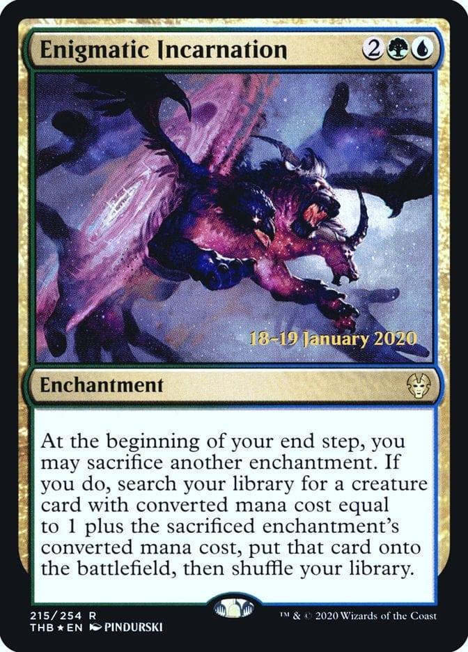 Magic: The Gathering MTG Single Enigmatic Incarnation [Theros Beyond Death Prerelease Promos]