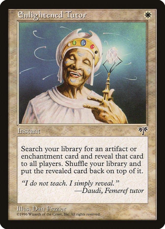 Magic: The Gathering MTG Single Enlightened Tutor [Mirage]
