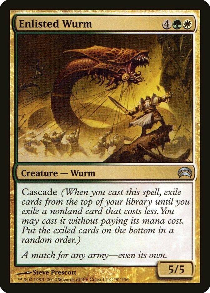 Magic: The Gathering MTG Single Enlisted Wurm [Planechase 2012]