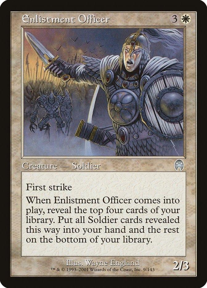 Magic: The Gathering MTG Single Enlistment Officer [Apocalypse]