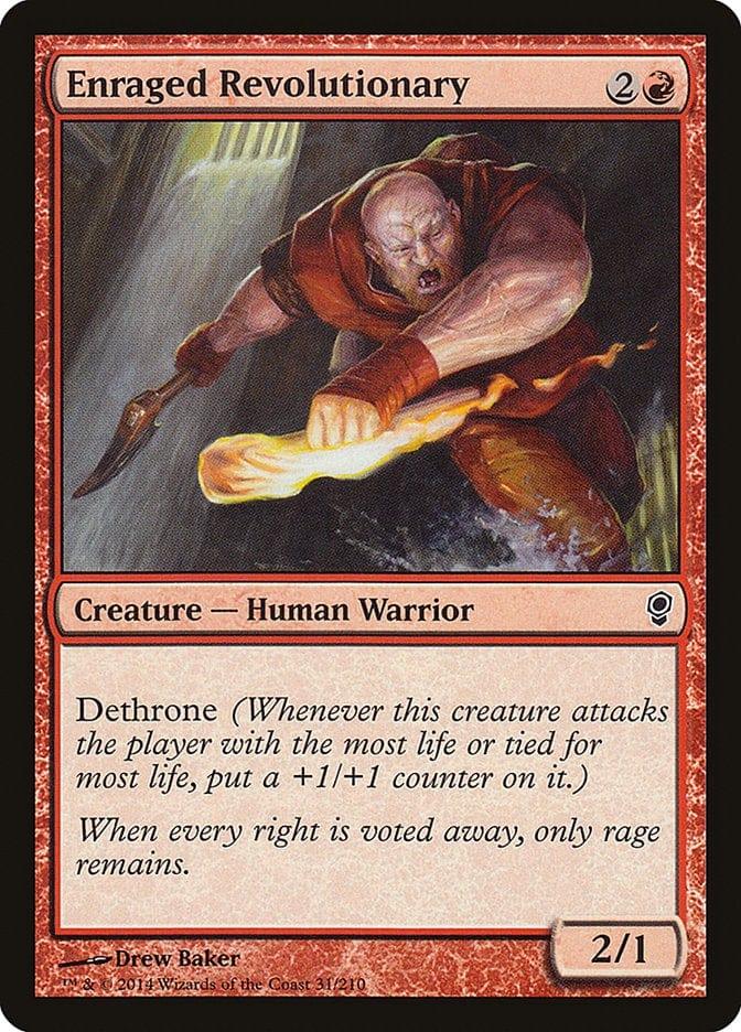 Magic: The Gathering MTG Single Enraged Revolutionary [Conspiracy]