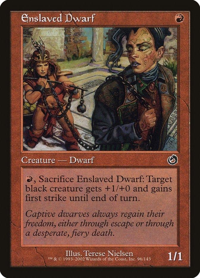 Magic: The Gathering MTG Single Enslaved Dwarf [Torment]