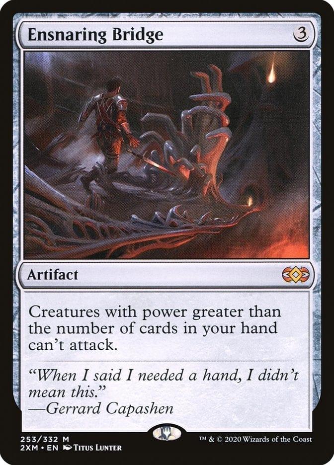 Magic: The Gathering MTG Single Ensnaring Bridge [Double Masters]