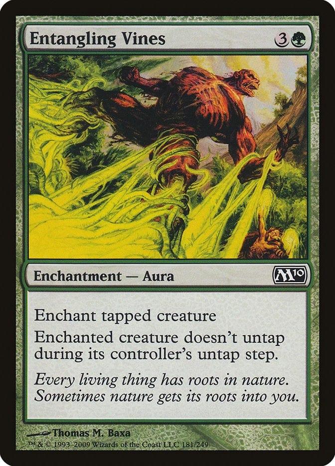 Magic: The Gathering MTG Single Entangling Vines [Magic 2010]