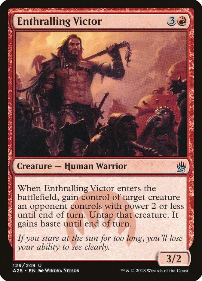 Magic: The Gathering MTG Single Enthralling Victor [Masters 25]