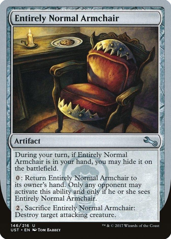 Magic: The Gathering MTG Single Entirely Normal Armchair [Unstable]