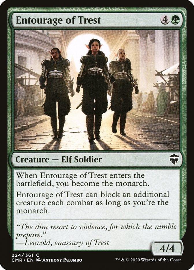 Magic: The Gathering MTG Single Entourage of Trest [Commander Legends]