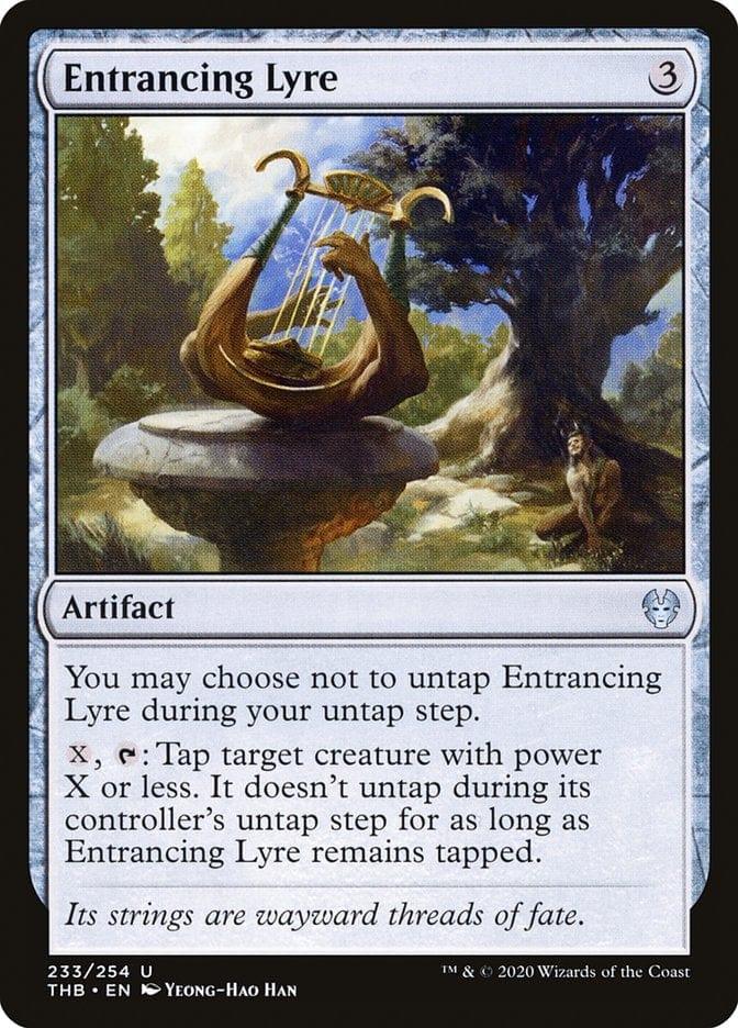 Magic: The Gathering MTG Single Entrancing Lyre [Theros Beyond Death]
