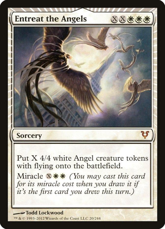Magic: The Gathering MTG Single Entreat the Angels [Avacyn Restored]