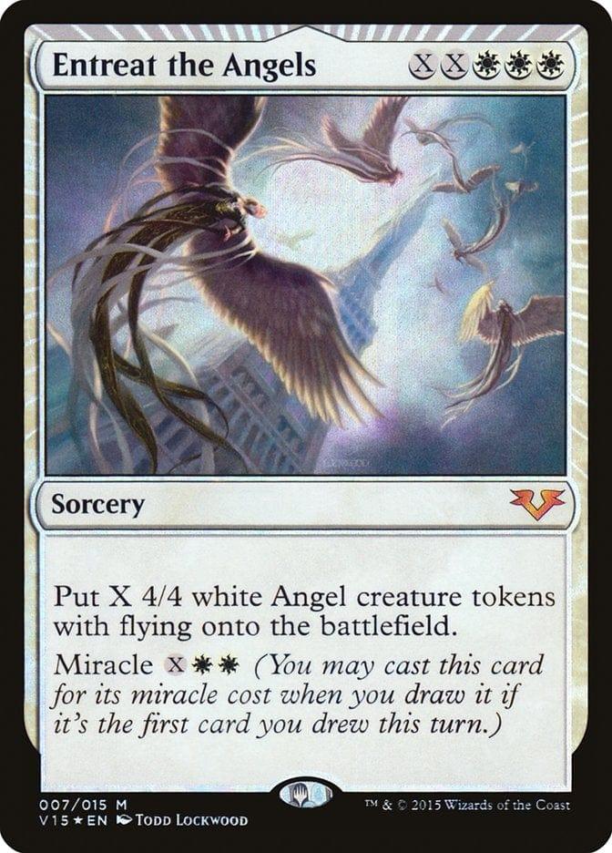 Magic: The Gathering MTG Single Entreat the Angels [From the Vault: Angels]
