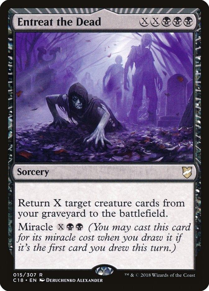 Magic: The Gathering MTG Single Entreat the Dead [Commander 2018]