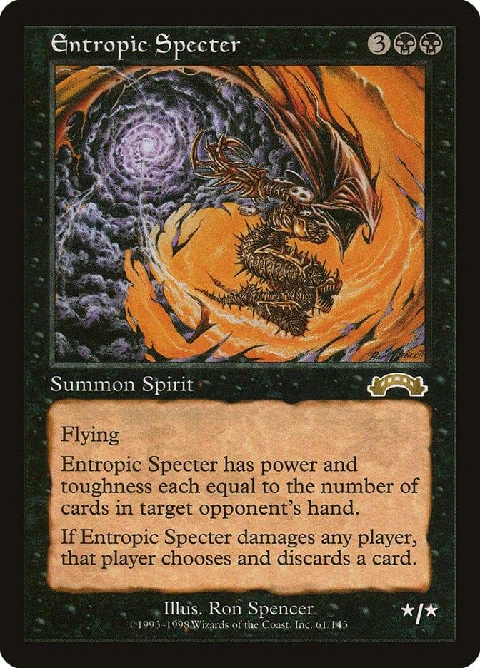 Magic: The Gathering MTG Single Entropic Specter [Exodus]