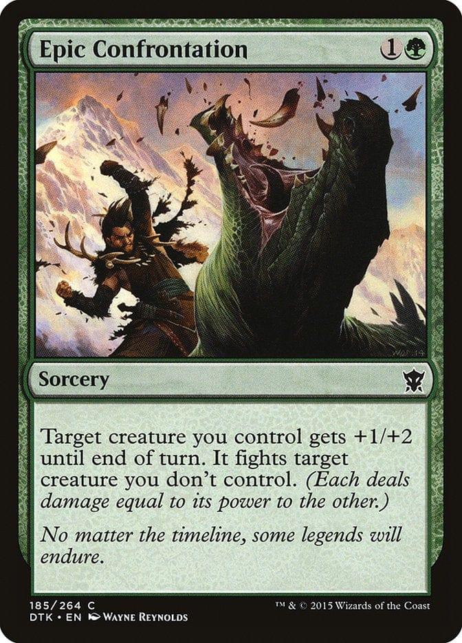 Magic: The Gathering MTG Single Epic Confrontation [Dragons of Tarkir]