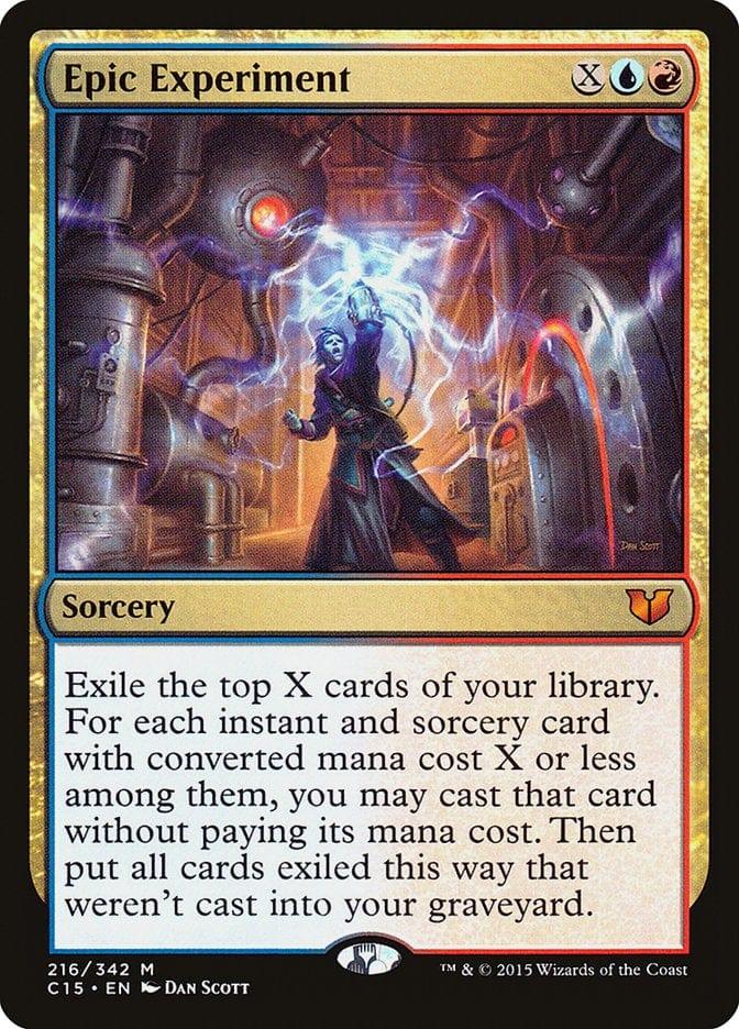 Magic: The Gathering MTG Single Epic Experiment [Commander 2015]
