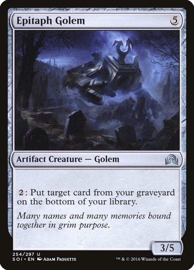 Magic: The Gathering MTG Single Epitaph Golem [Shadows over Innistrad]