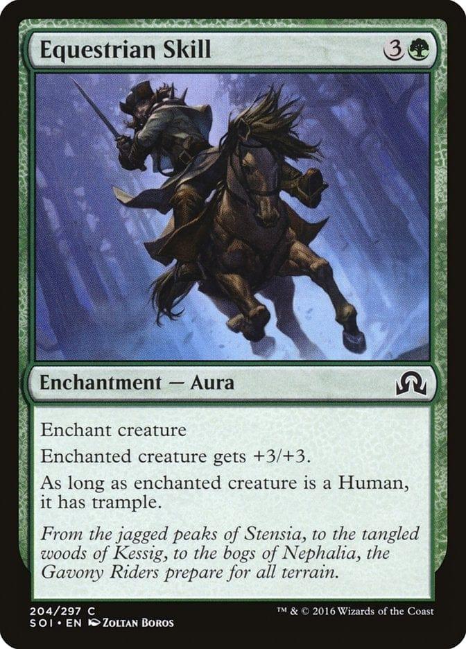 Magic: The Gathering MTG Single Equestrian Skill [Shadows over Innistrad]