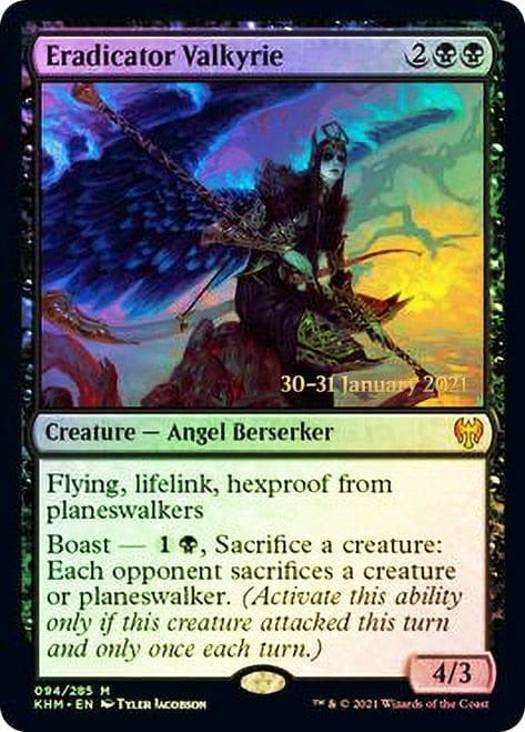 Magic: The Gathering MTG Single Eradicator Valkyrie  [Kaldheim Prerelease Promos]
