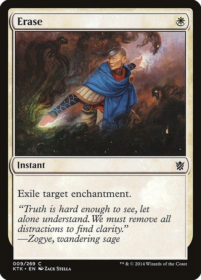 Magic: The Gathering MTG Single Erase [Khans of Tarkir]