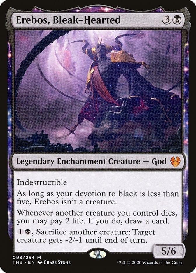 Magic: The Gathering MTG Single Erebos, Bleak-Hearted [Theros Beyond Death]